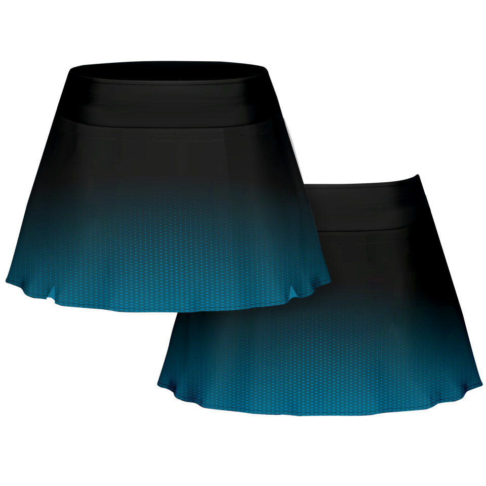 Falda pantalón pádel sublimada modelo degradado