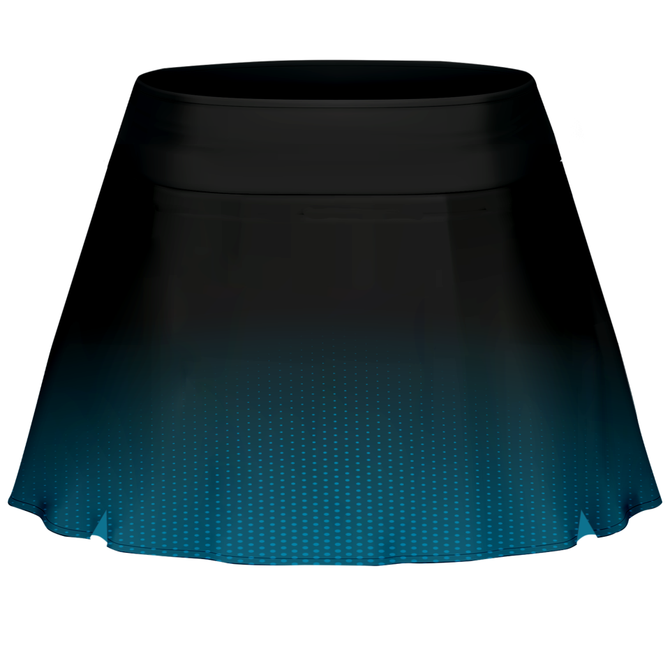 Falda pantalón pádel sublimada modelo degradado