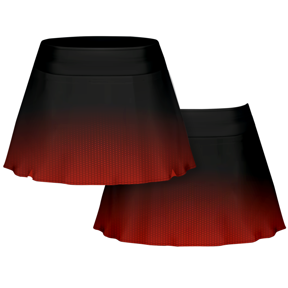 Falda pantalón pádel sublimada modelo degradado