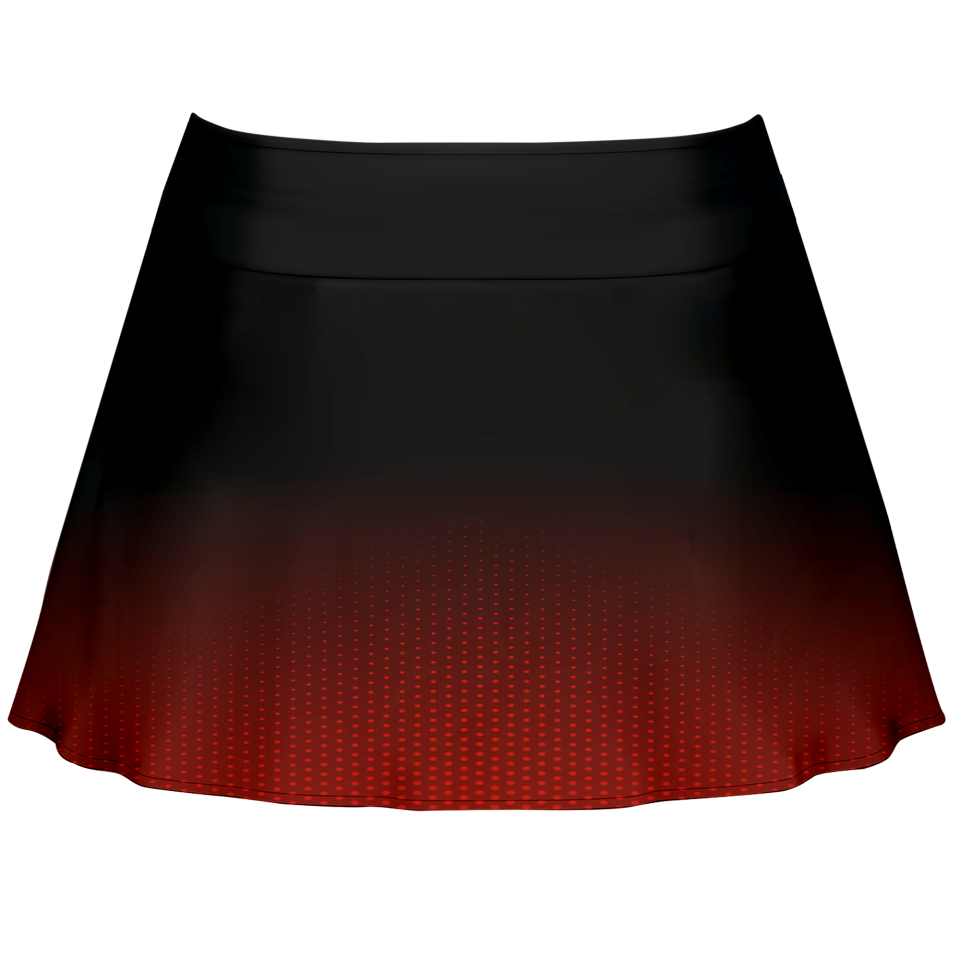 Falda pantalón pádel sublimada modelo degradado