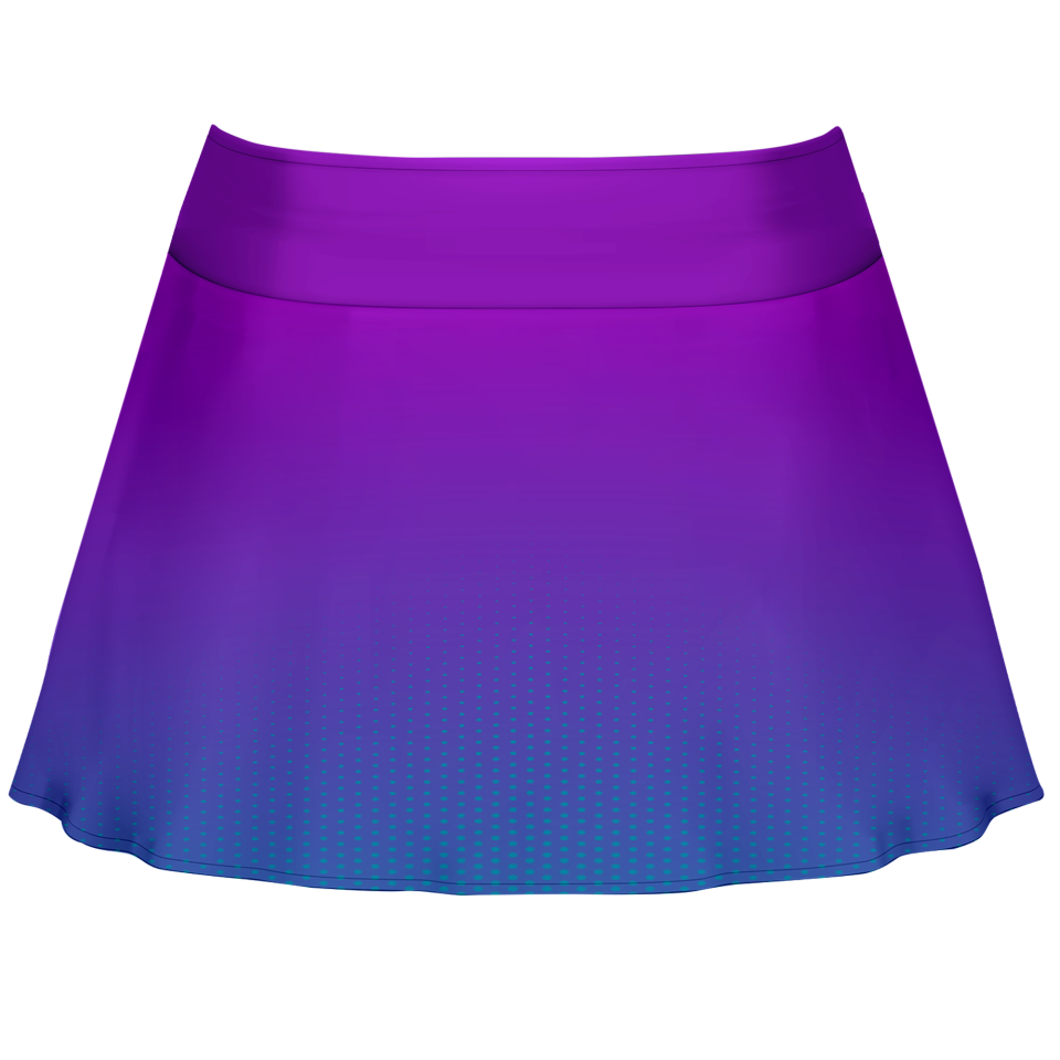 Falda pantalón pádel sublimada modelo degradado