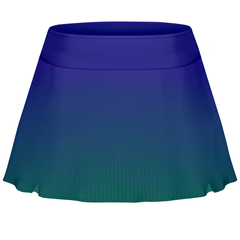 Falda pantalón pádel sublimada modelo degradado