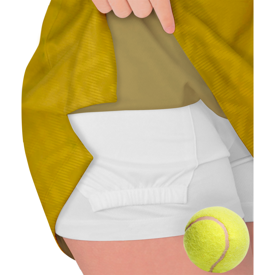 Falda pantalón pádel sublimada modelo geométrico