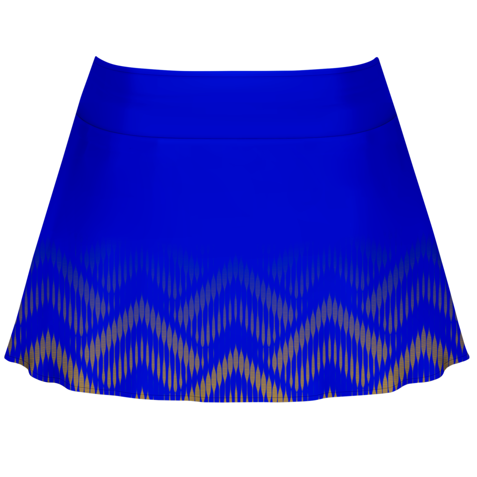 Falda pantalón pádel sublimada modelo geométrico