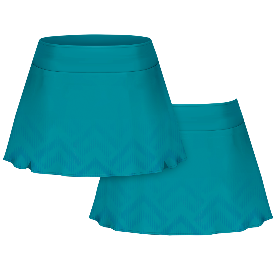 Falda pantalón pádel sublimada modelo geométrico