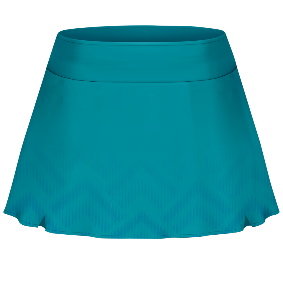 Falda pantalón pádel sublimada modelo geométrico
