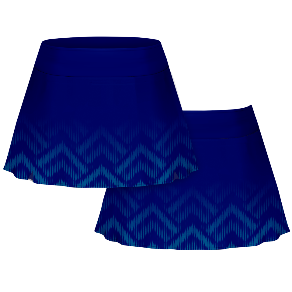 Falda pantalón pádel sublimada modelo geométrico