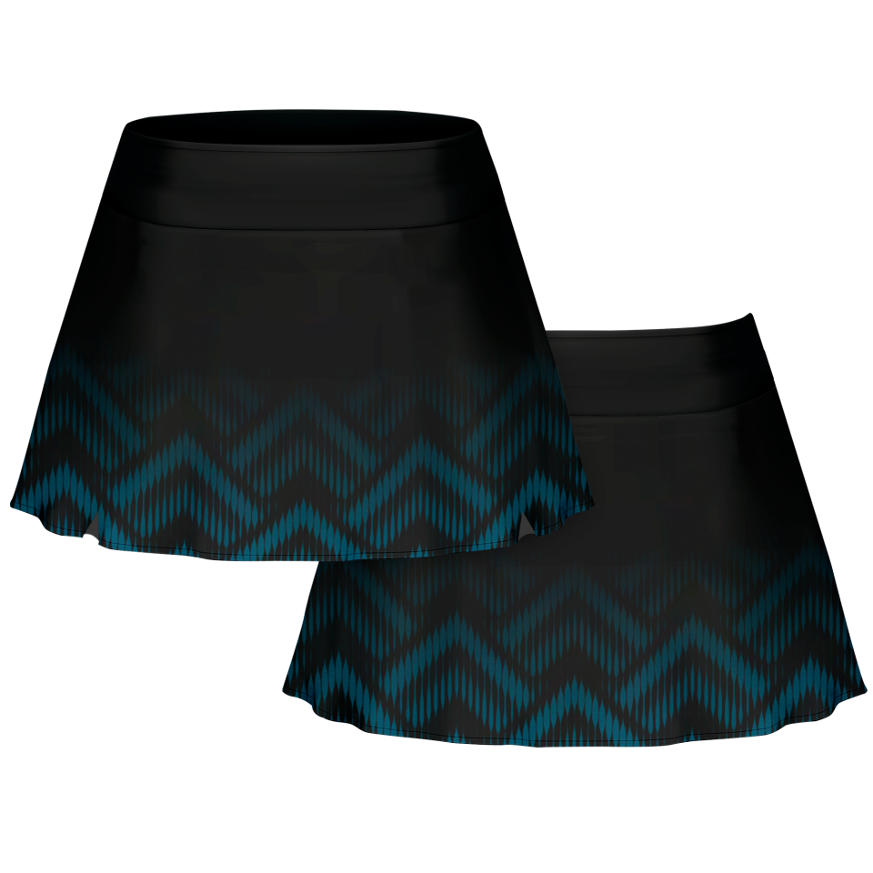 Falda pantalón pádel sublimada modelo geométrico