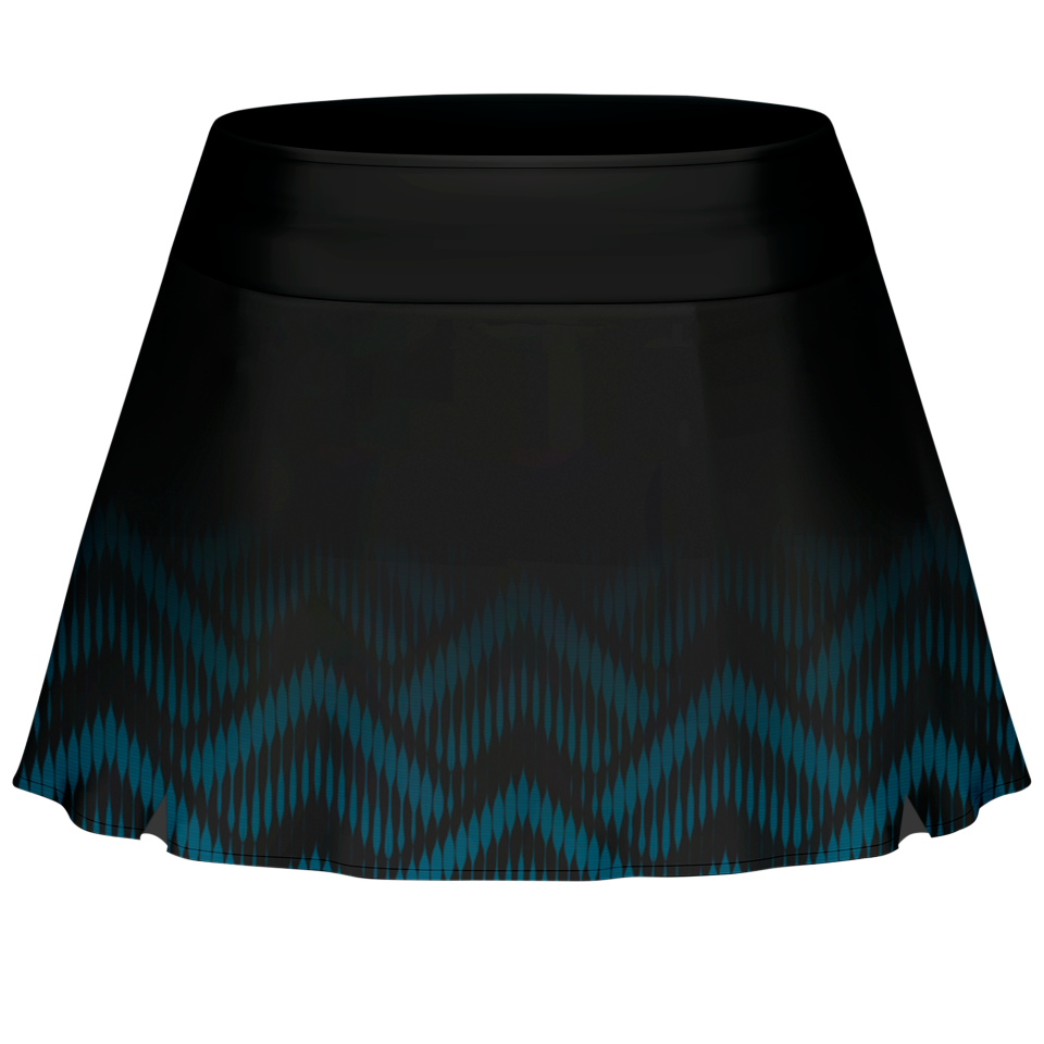 Falda pantalón pádel sublimada modelo geométrico