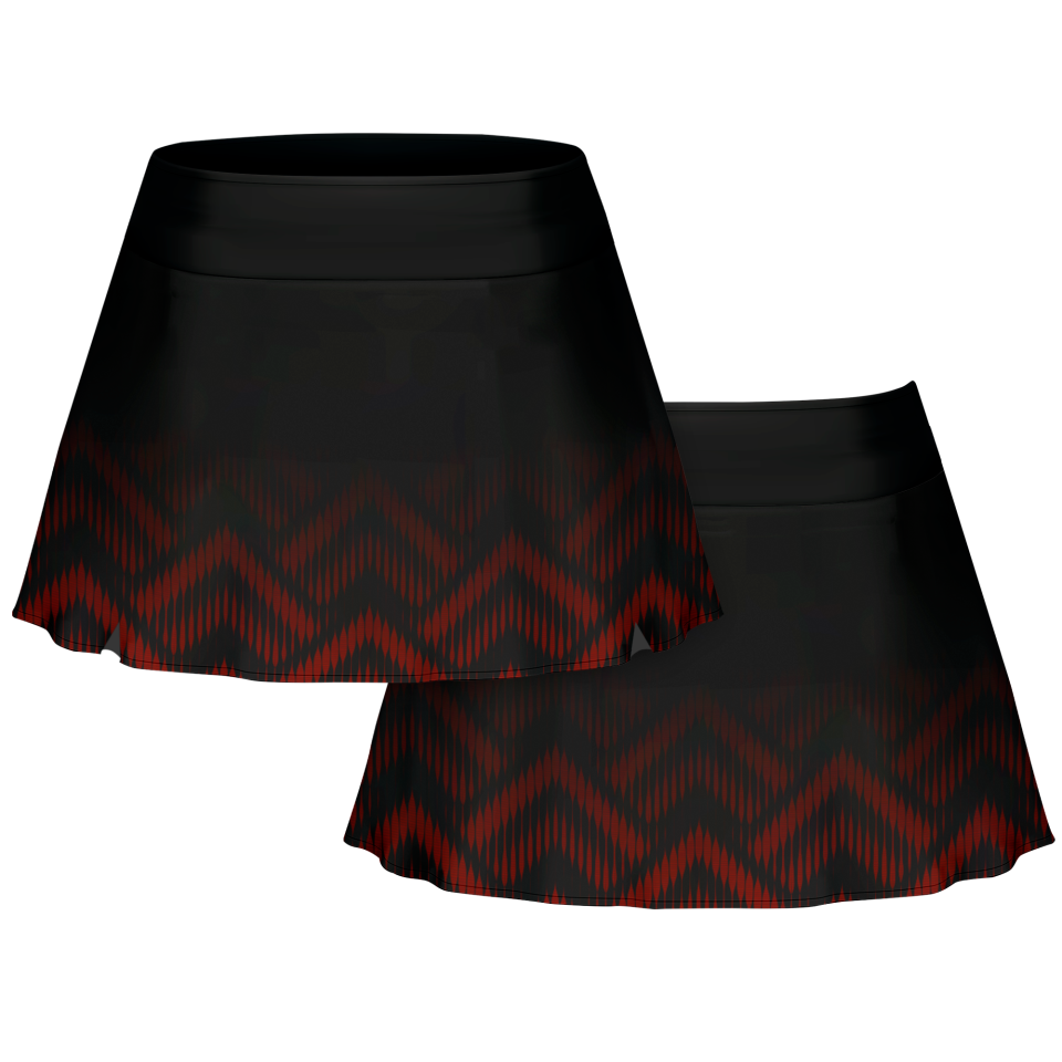 Falda pantalón pádel sublimada modelo geométrico