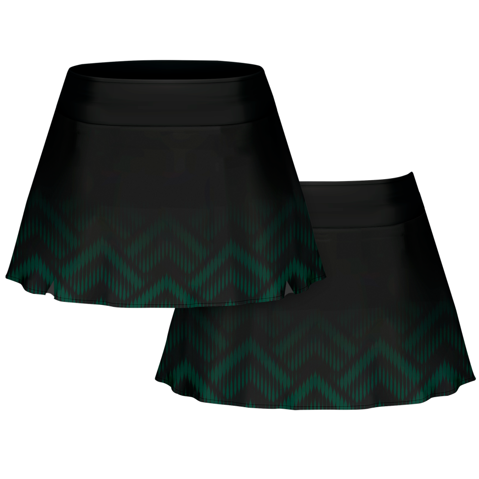 Falda pantalón pádel sublimada modelo geométrico