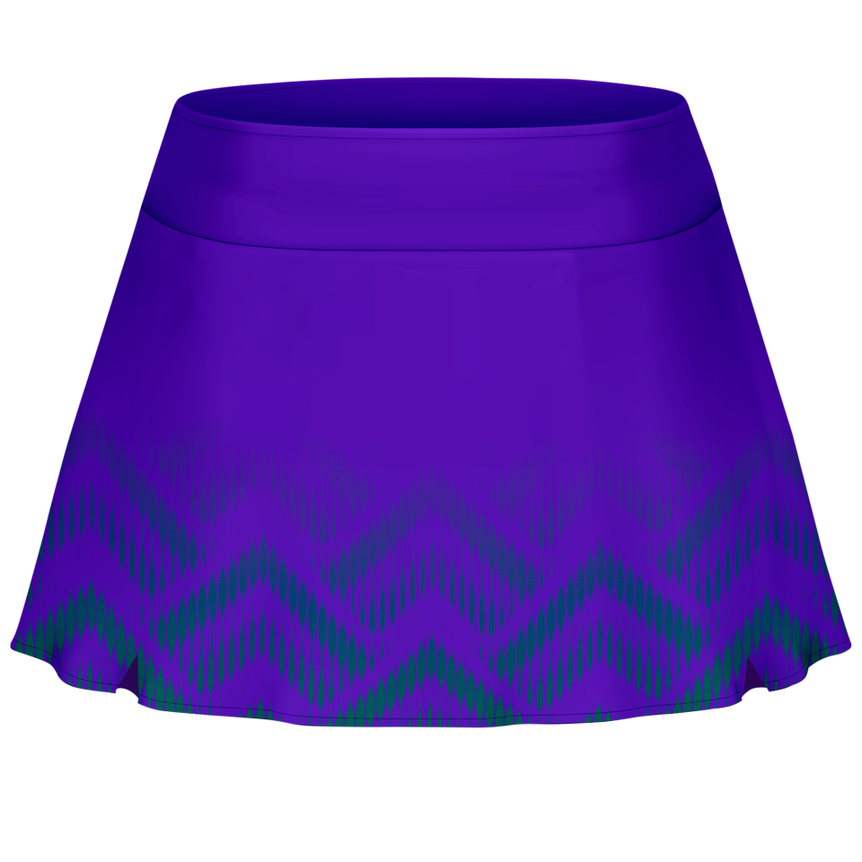 Falda pantalón pádel sublimada modelo geométrico