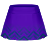 Falda pantalón pádel sublimada modelo geométrico