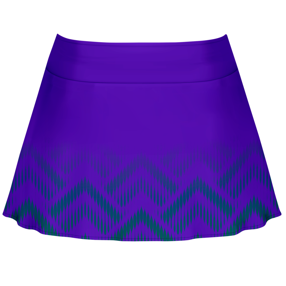 Falda pantalón pádel sublimada modelo geométrico