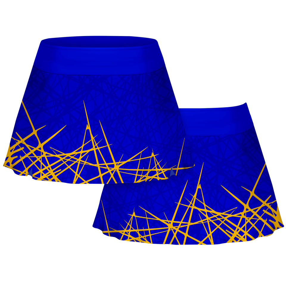 Falda pantalón pádel sublimada modelo líneas