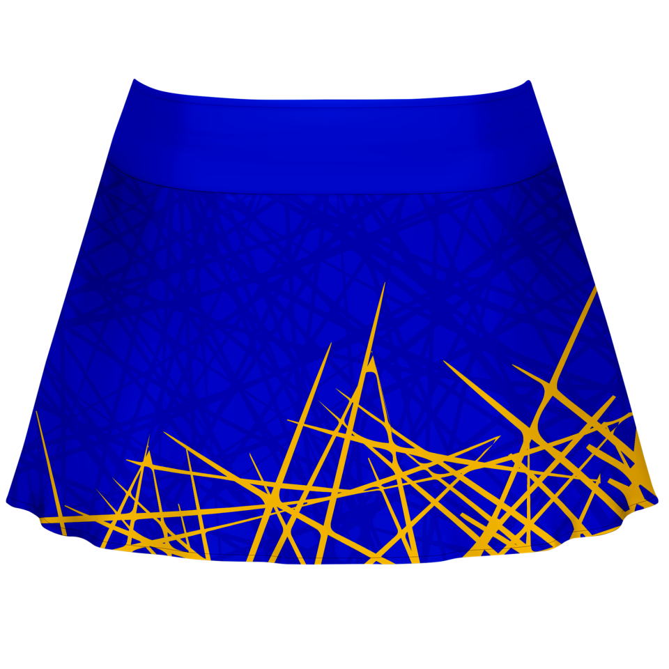 Falda pantalón pádel sublimada modelo líneas