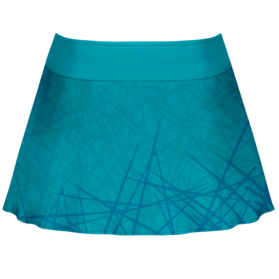 Falda pantalón pádel sublimada modelo líneas