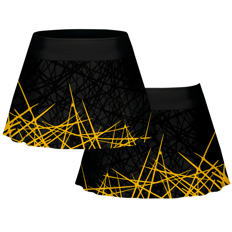Falda pantalón pádel sublimada modelo líneas