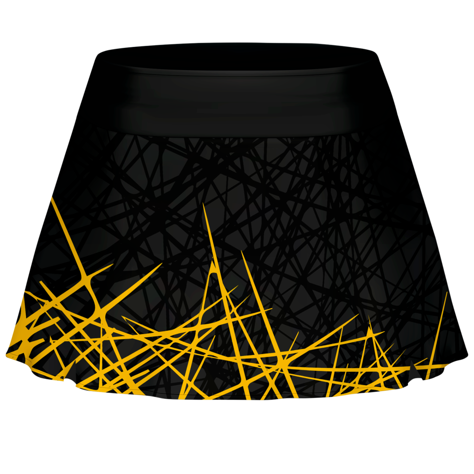 Falda pantalón pádel sublimada modelo líneas