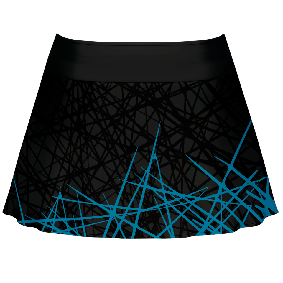 Falda pantalón pádel sublimada modelo líneas