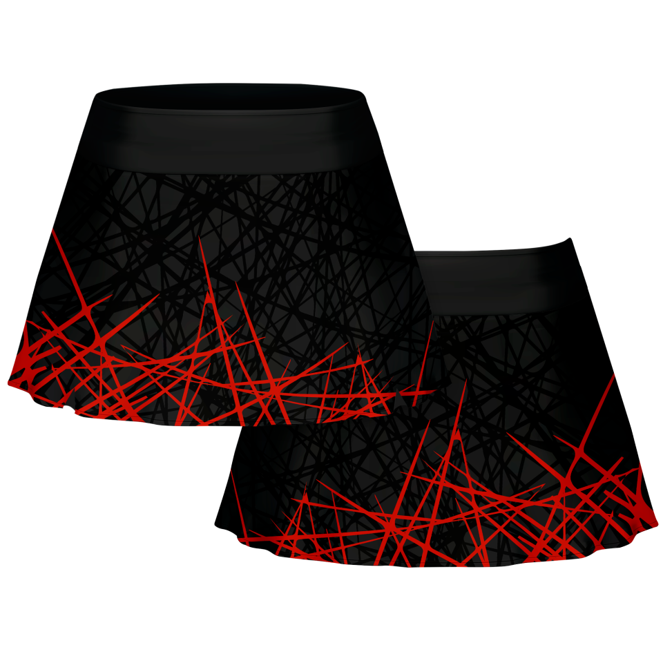 Falda pantalón pádel sublimada modelo líneas