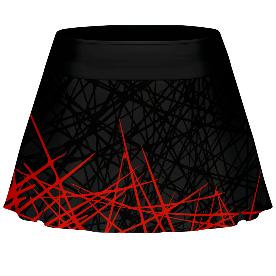 Falda pantalón pádel sublimada modelo líneas