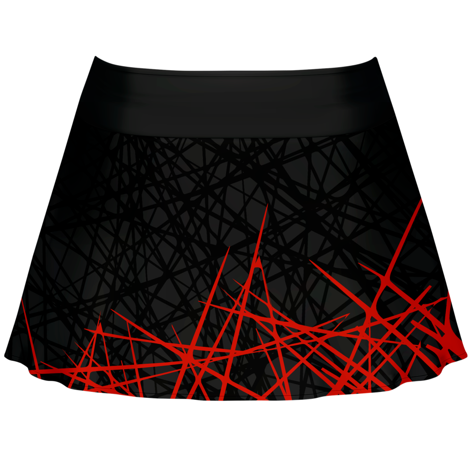 Falda pantalón pádel sublimada modelo líneas