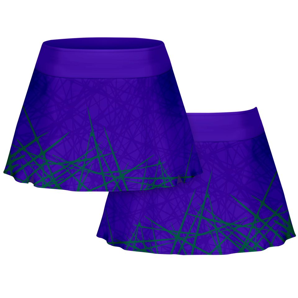 Falda pantalón pádel sublimada modelo líneas