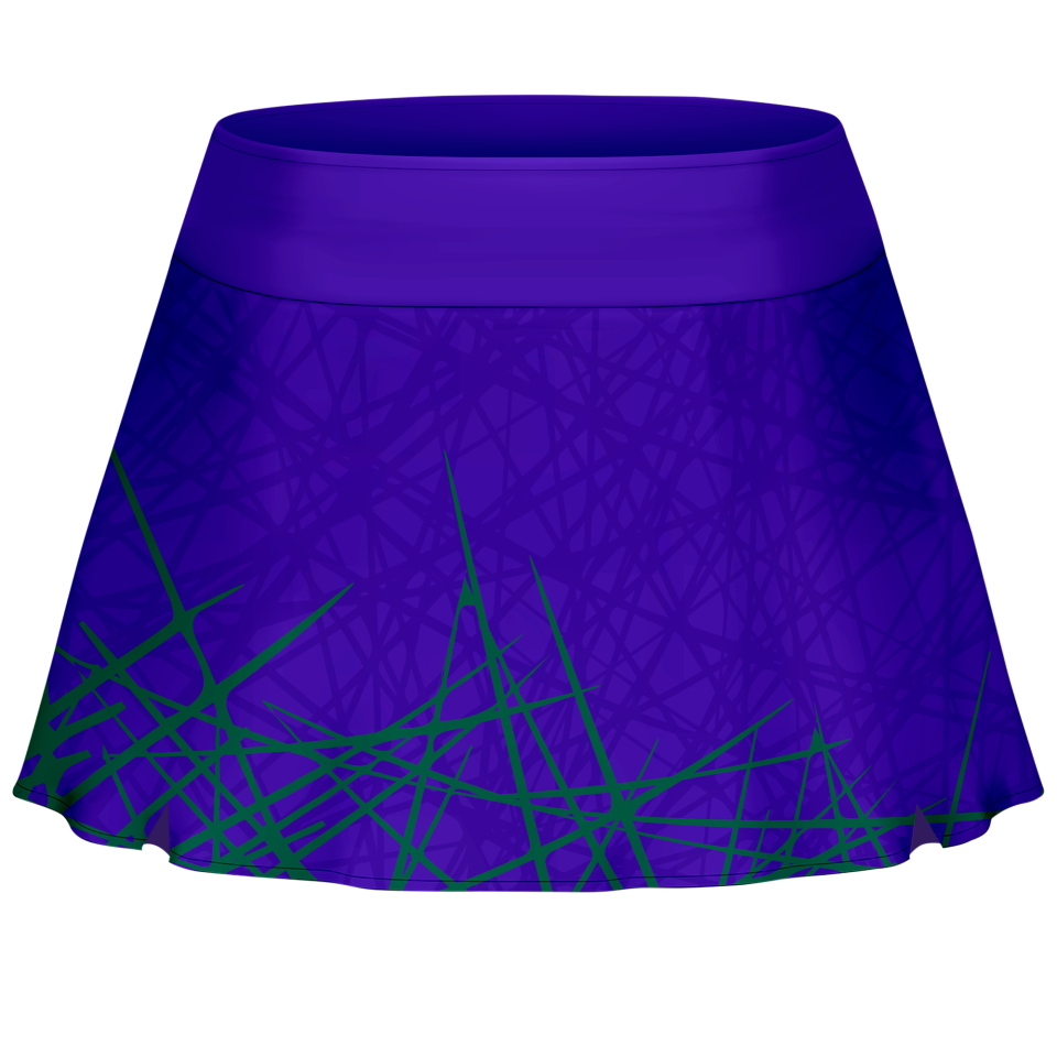 Falda pantalón pádel sublimada modelo líneas