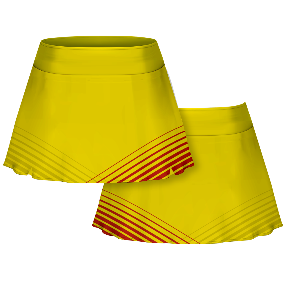 Falda pantalón pádel sublimada modelo rayas