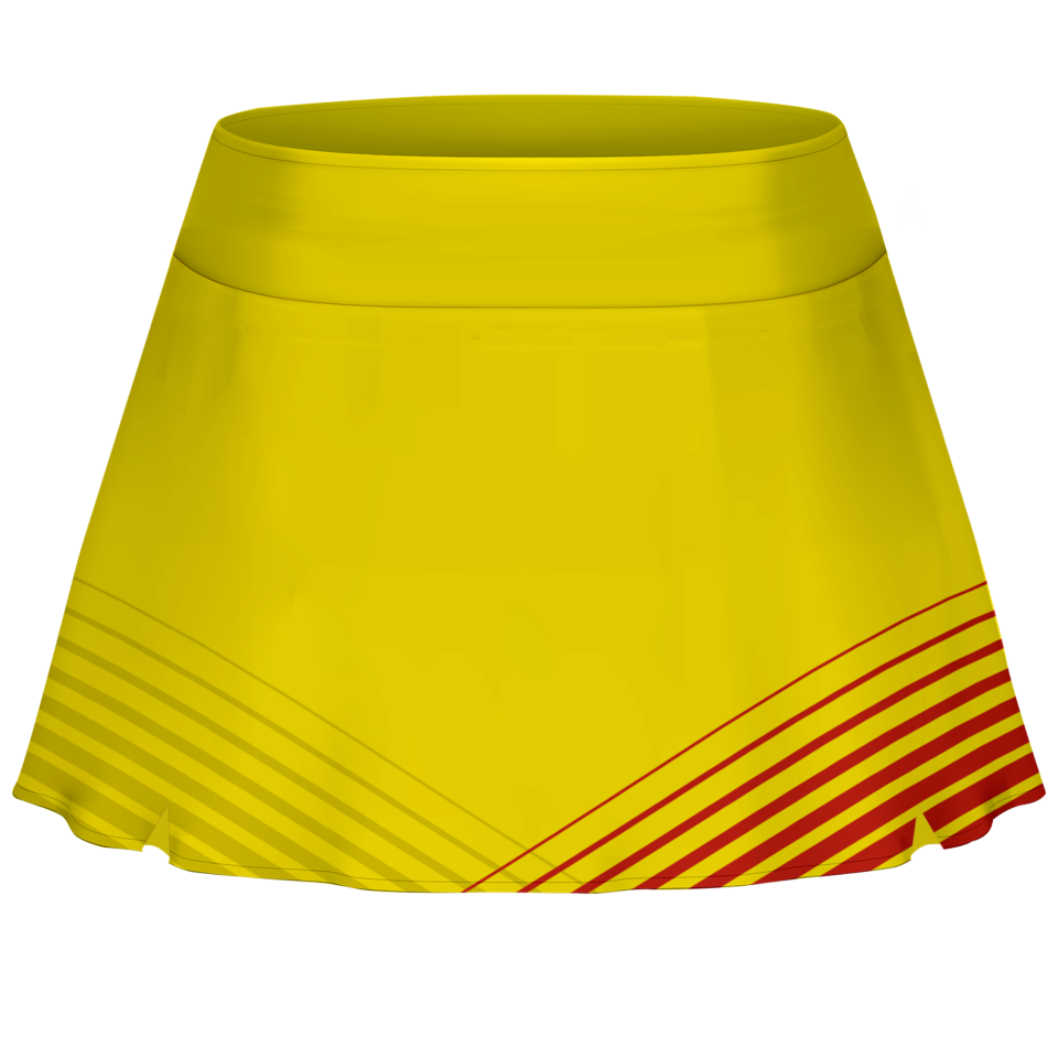 Falda pantalón pádel sublimada modelo rayas