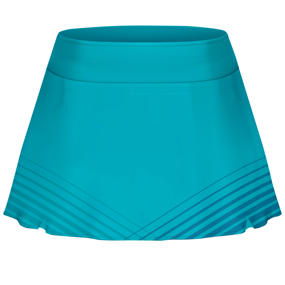 Falda pantalón pádel sublimada modelo rayas