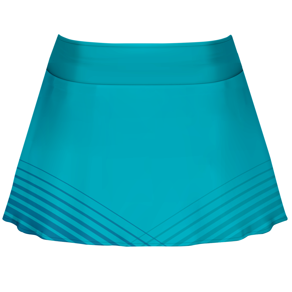 Falda pantalón pádel sublimada modelo rayas