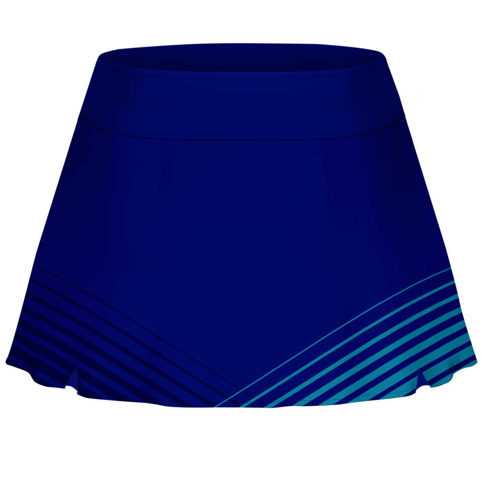Falda pantalón pádel sublimada modelo rayas