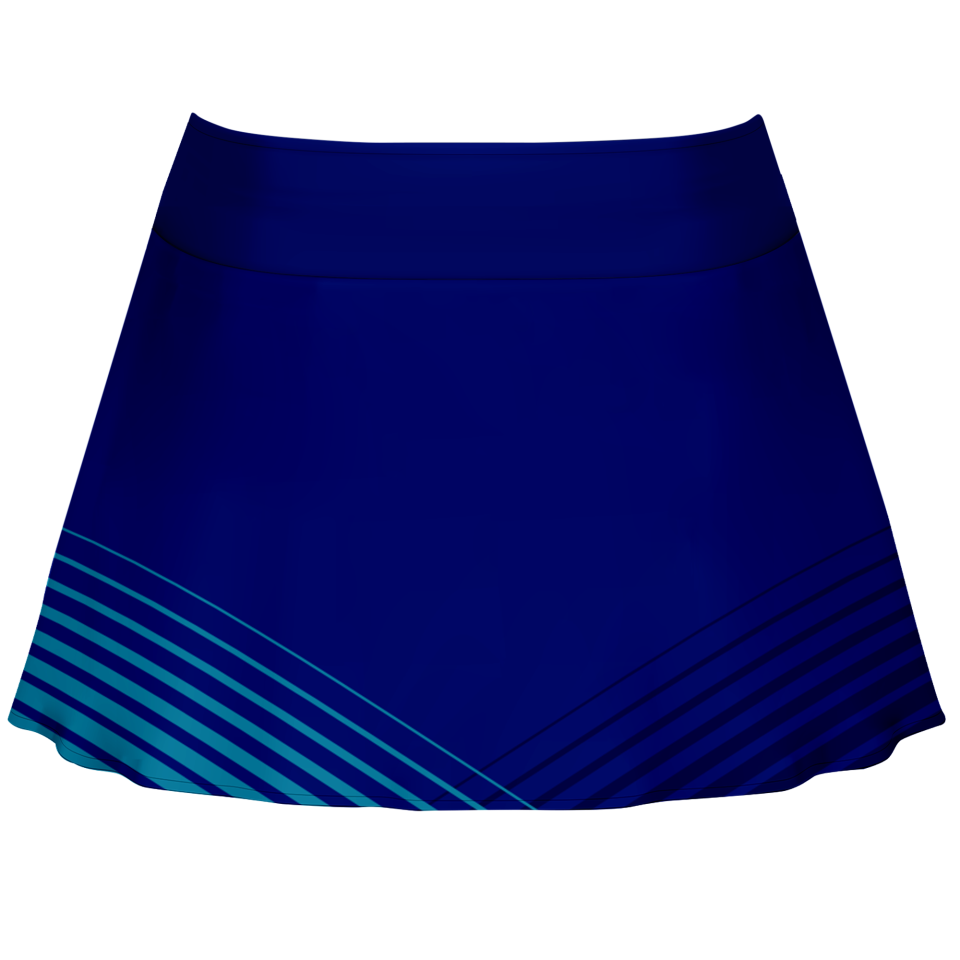 Falda pantalón pádel sublimada modelo rayas