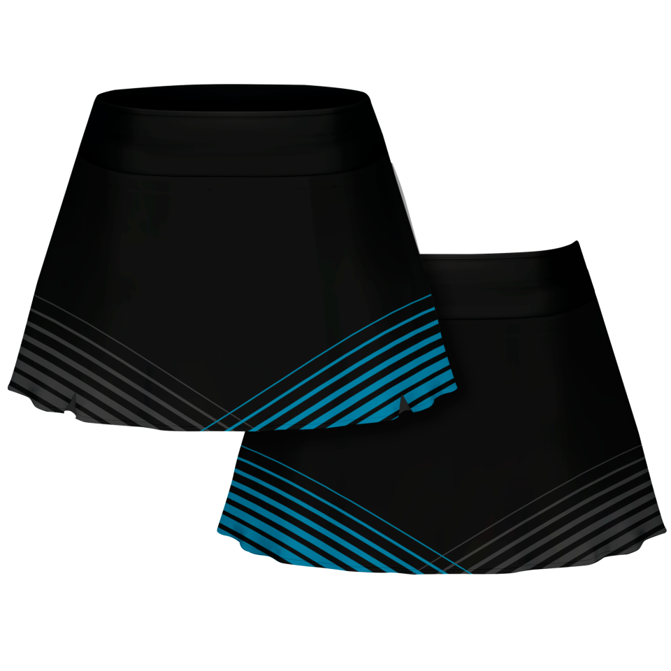 Falda pantalón pádel sublimada modelo rayas