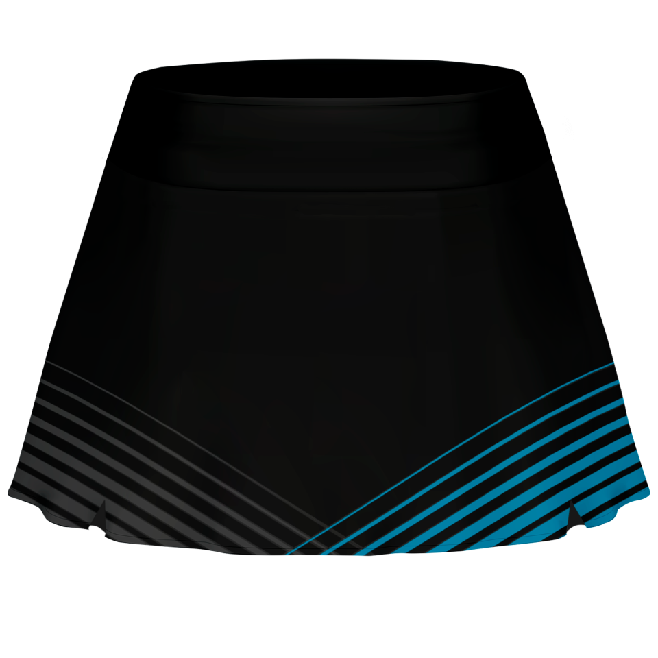 Falda pantalón pádel sublimada modelo rayas