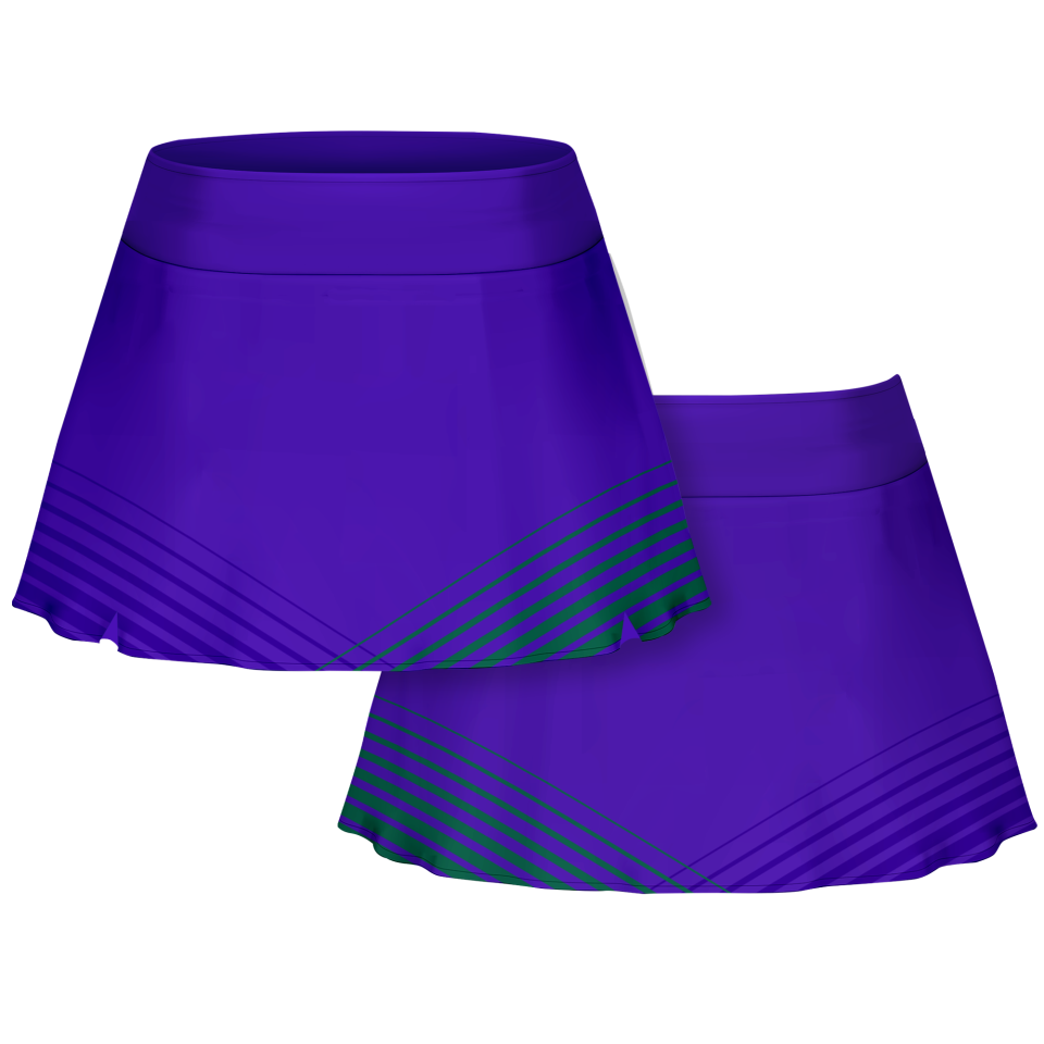 Falda pantalón pádel sublimada modelo rayas