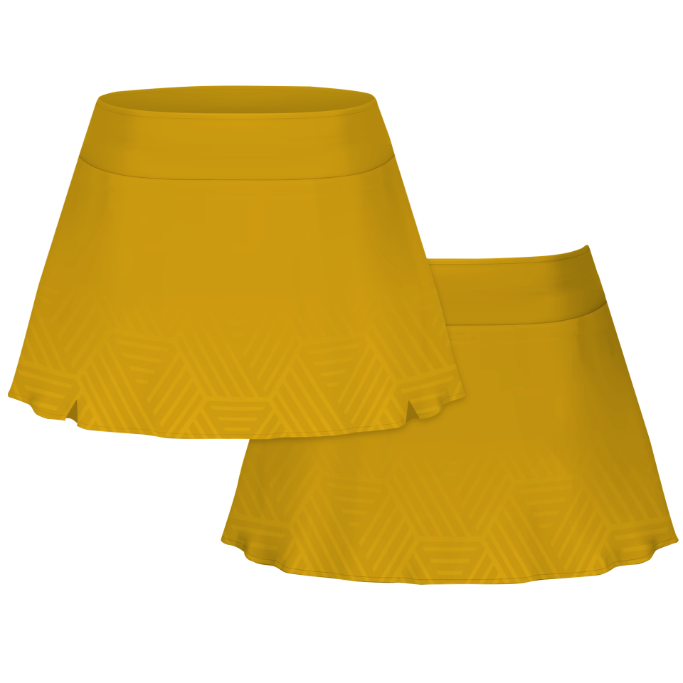 Falda pantalón pádel sublimada modelo hexágono