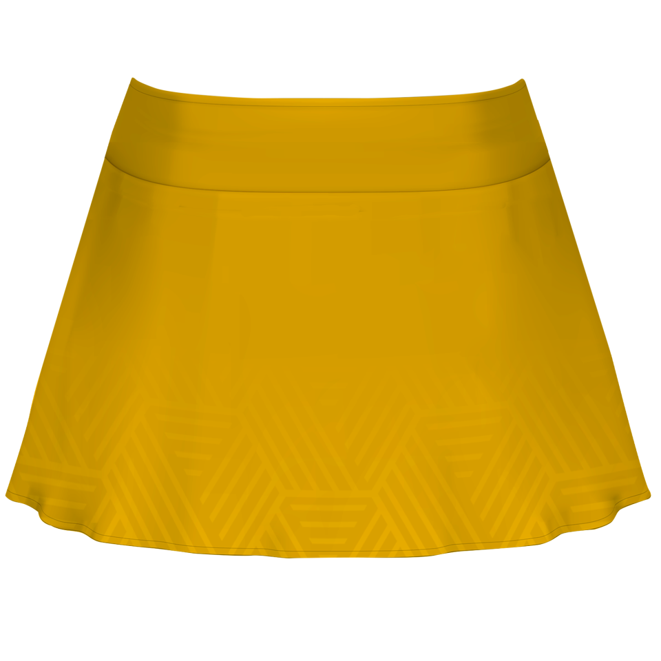 Falda pantalón pádel sublimada modelo hexágono
