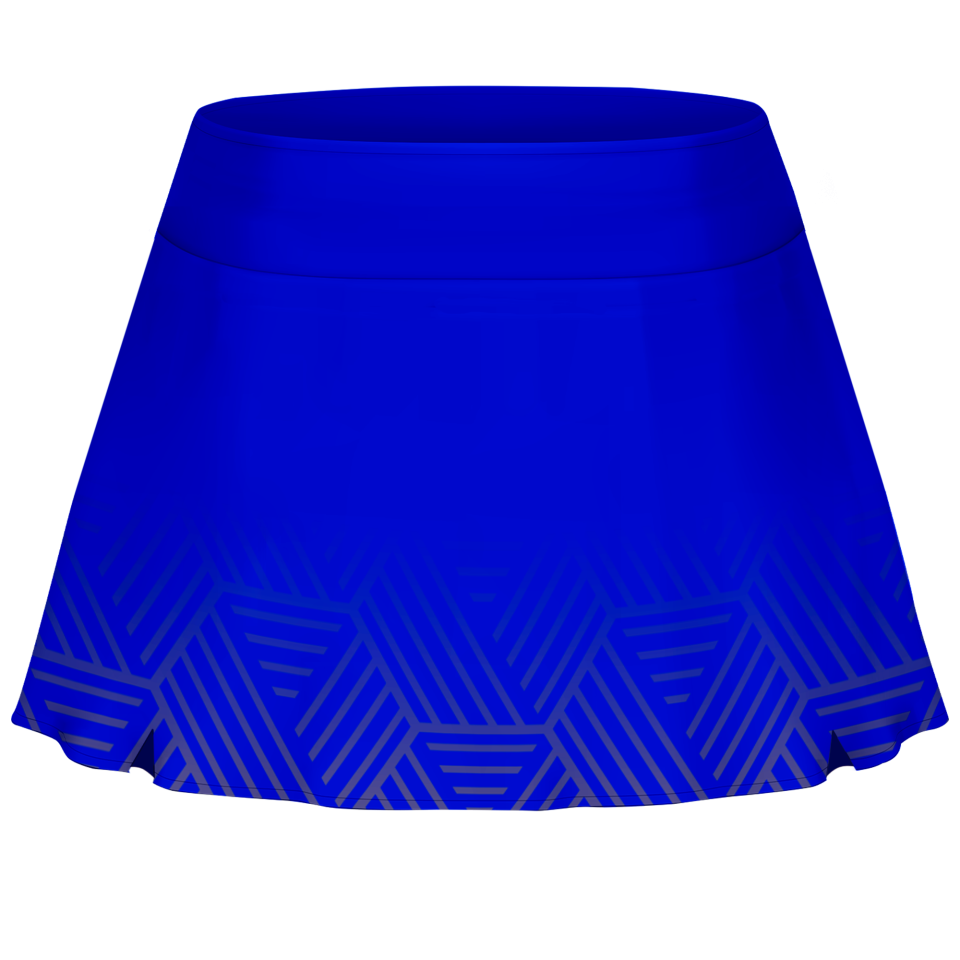 Falda pantalón pádel sublimada modelo hexágono