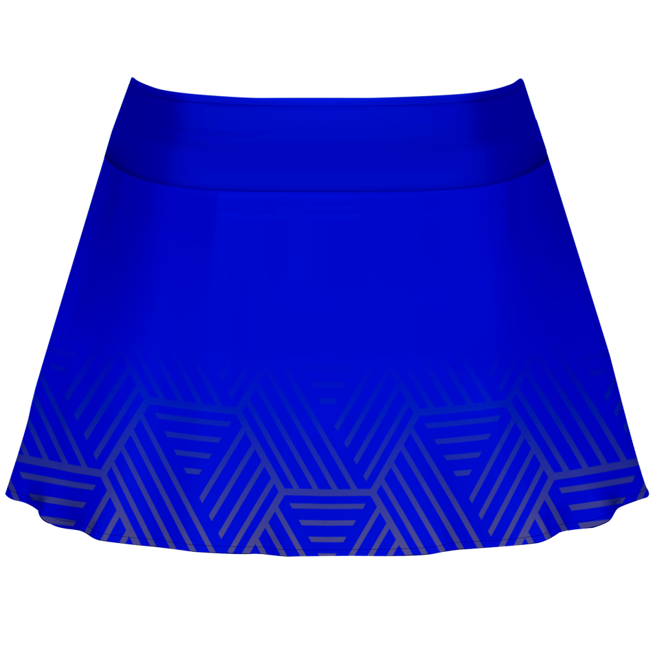 Falda pantalón pádel sublimada modelo hexágono