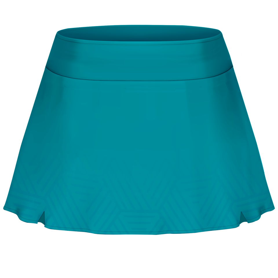 Falda pantalón pádel sublimada modelo hexágono