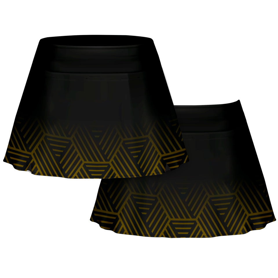 Falda pantalón pádel sublimada modelo hexágono