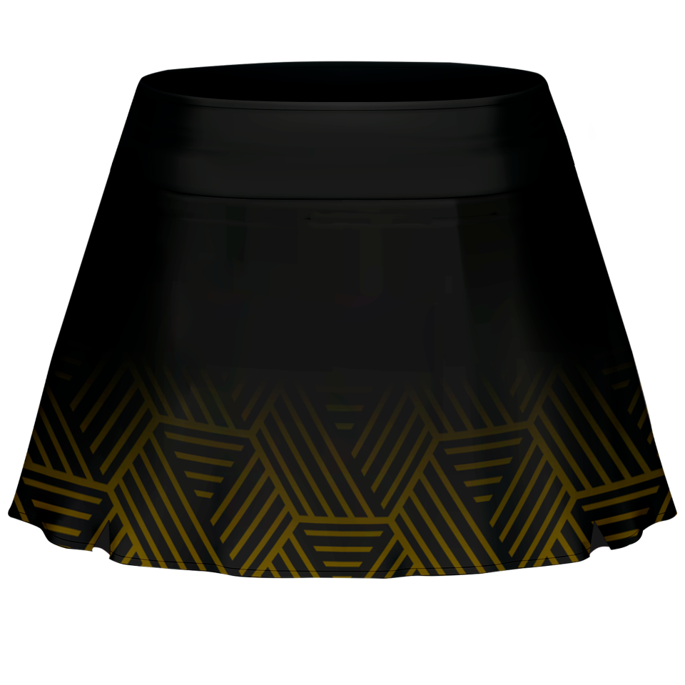 Falda pantalón pádel sublimada modelo hexágono