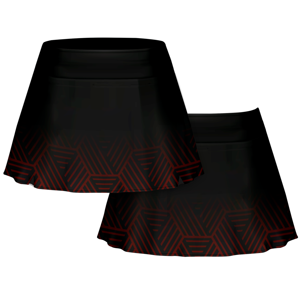 Falda pantalón pádel sublimada modelo hexágono