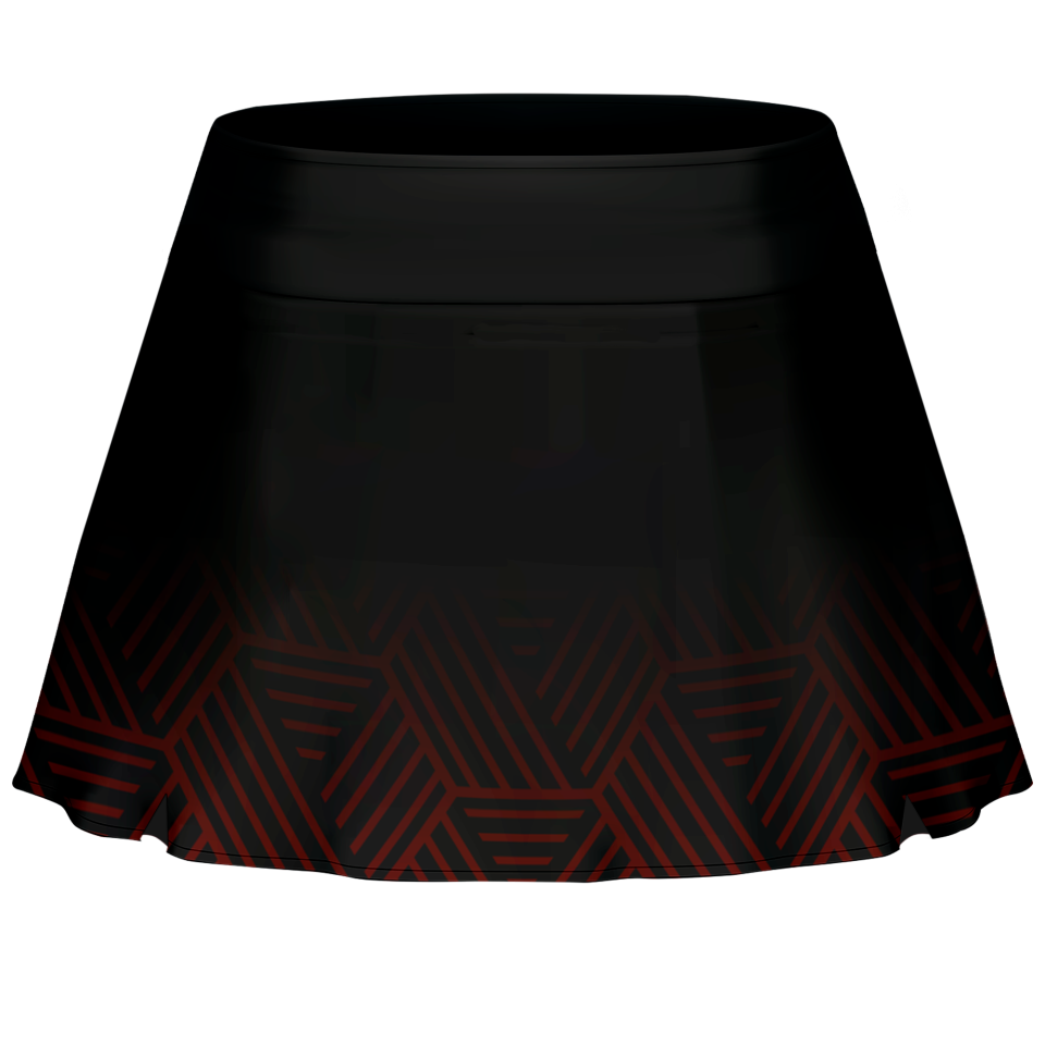 Falda pantalón pádel sublimada modelo hexágono