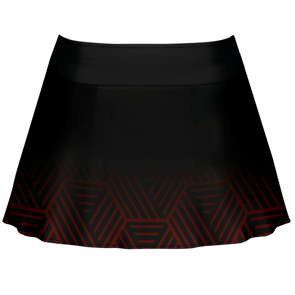Falda pantalón pádel sublimada modelo hexágono