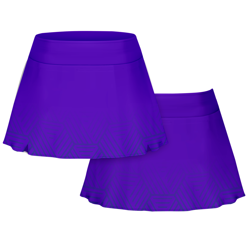 Falda pantalón pádel sublimada modelo hexágono