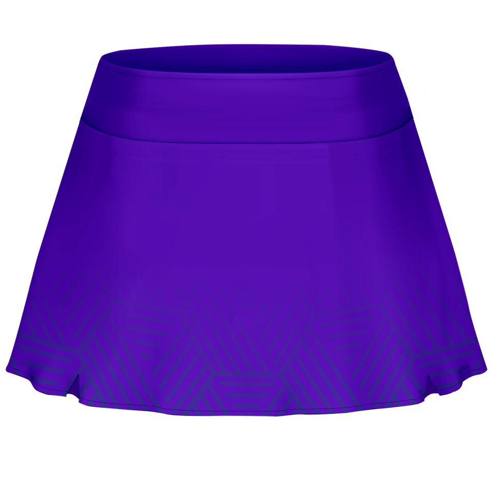 Falda pantalón pádel sublimada modelo hexágono